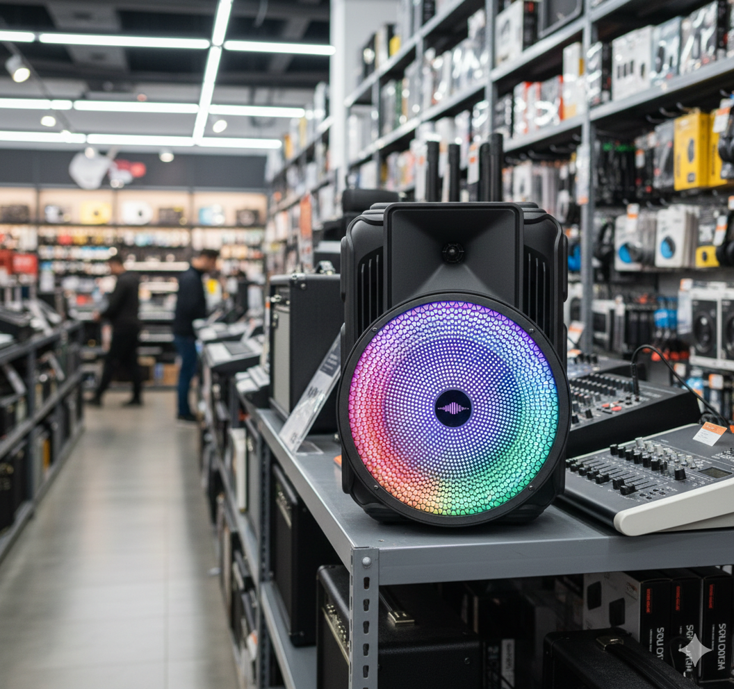 🔊 BLUETOOTH ZVUČNIK RX-8135W – 10W | MIKROFON | FM | PARTY READY 🔥