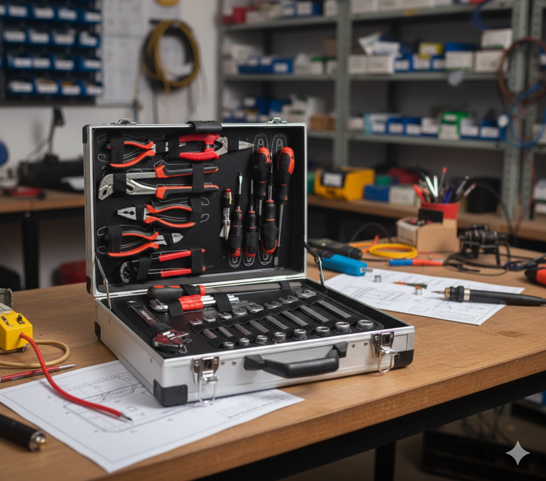 🔧🔥 PROFESIONALNI SET ALATA 139 KOM – CHROME VANADIUM (Cr-V) 🔥🔧