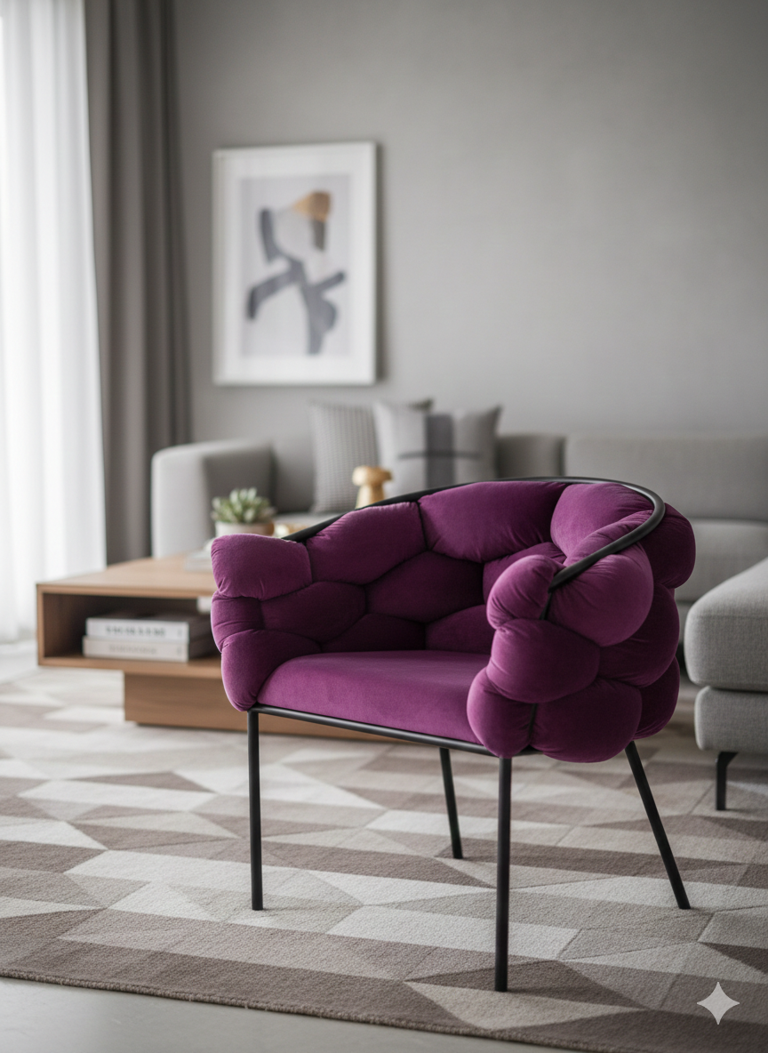 🛋️ FOTELJA BUBBLE – MODERAN DIZAJN & KOMFOR