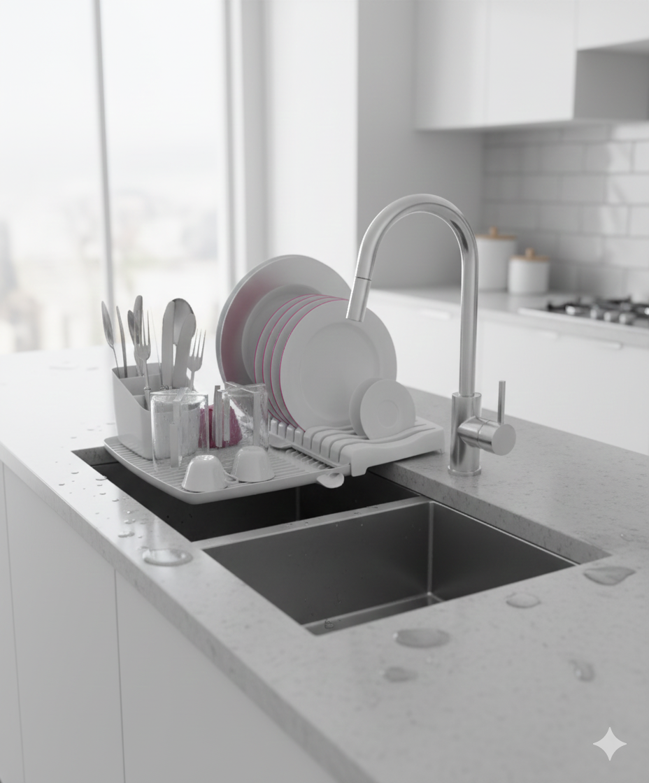 SMARTWARE FLOVI™ DISH RACK TRIO SET