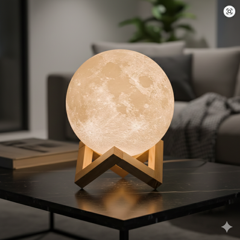 🌕 LUMINARIA 3D MOON LAMP RGB – SVJETLO KOJE OSTAVLJA BEZ DAHA! 🌈