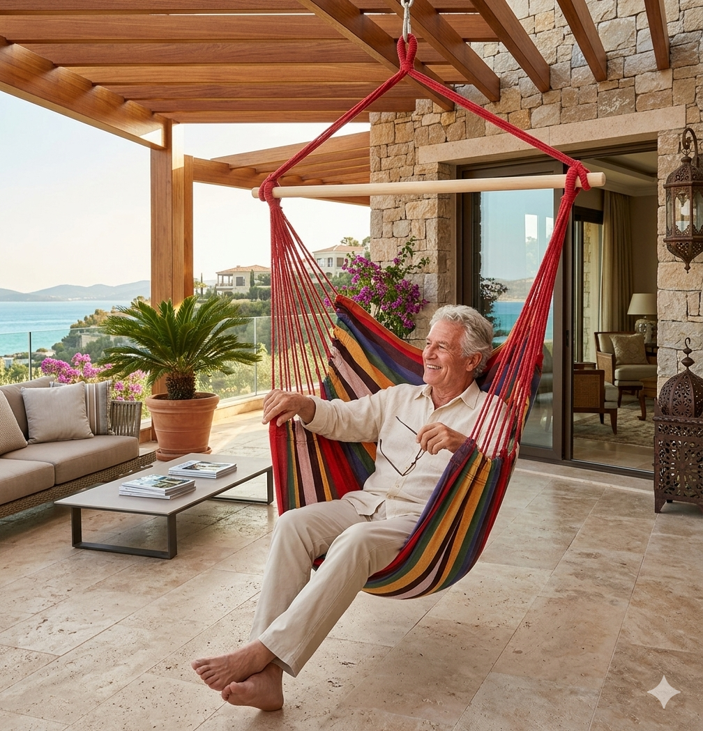 🌈 HAMMOCK STOLICA ZA LJULJANJE – RELAKSACIJA KOJU ĆETE OBOŽAVATI! 🪑✨