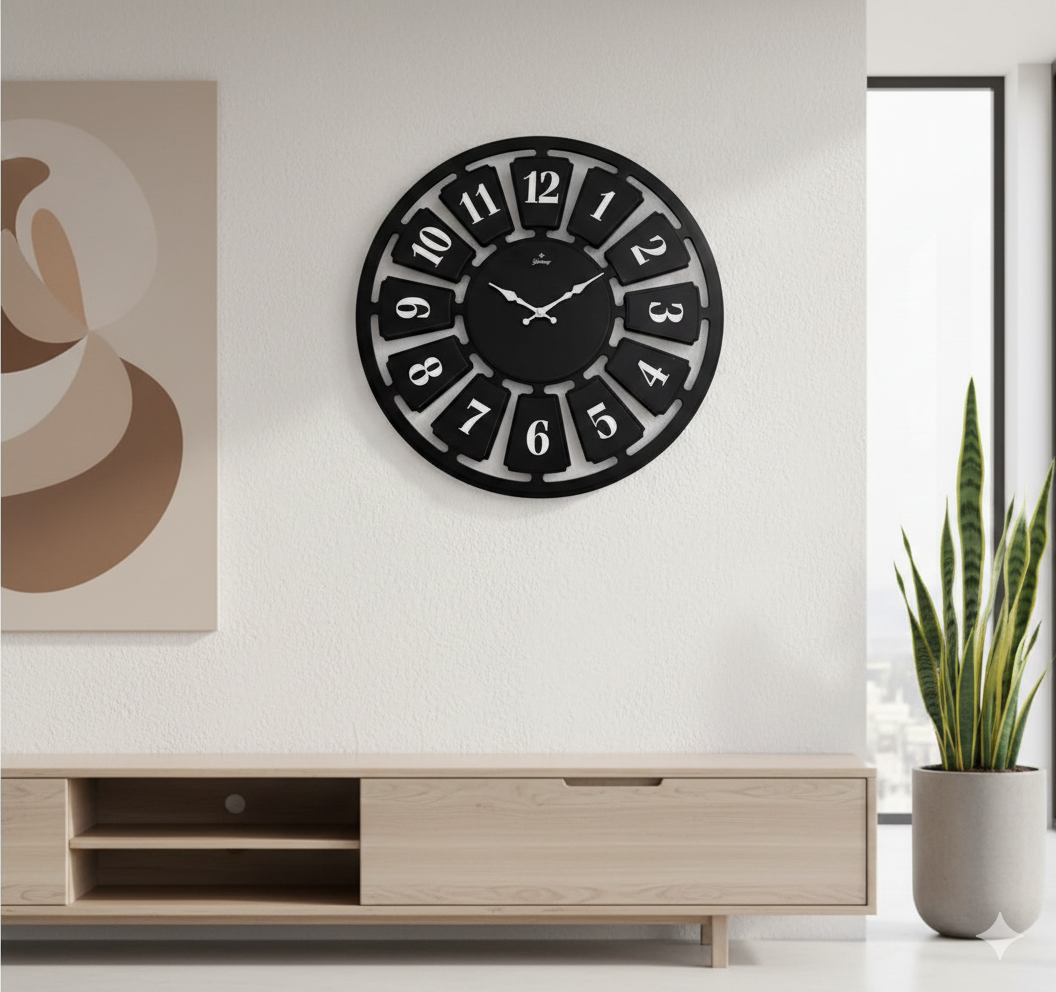 ⏱️ EKSIMO ZIDNI SAT 70 CM – RUSTIČNI / INDUSTRIJSKI STIL ⏱️