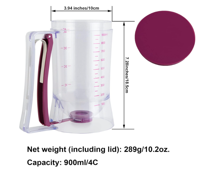 DOZATOR ZA TIJESTO 900 ml – SAVRŠENO DOZIRANJE BEZ KAPLJANJA! 🔥