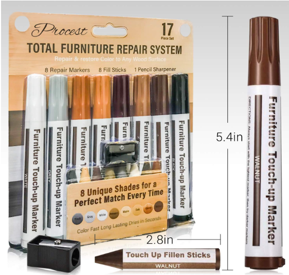 KOREKTORI ZA REPARACIJU NAMJEŠTAJA – TRENUTNO SAKRIJ OGREBOTINE! 🔥