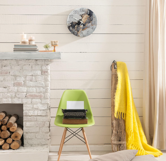 ZIDNI ELEGANTNI MERMERNI SAT Ø 25 cm – MINIMALIZAM KOJI OSTAVLJA UTISAK 🕰️