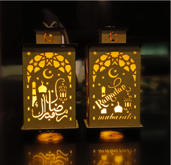RAMAZANSKI FENJER NA BATERIJE 15 cm – SVJETLO KOJE DONOSI BEREKET 🌙