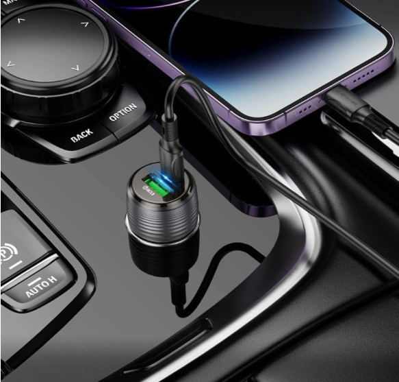 🚗⚡ BOROFONE BZ30 ABSOLUTE AUTO PUNJAČ – PD 30W + QC 3.0