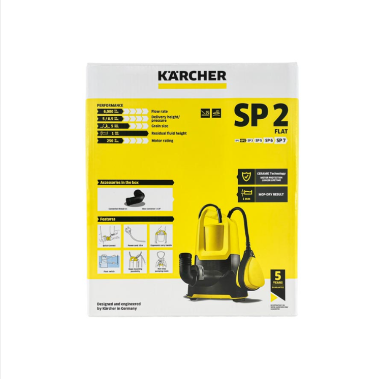 💧 KÄRCHER SP2 FLAT – IZVUČE VODU DO POSLJEDNJE KAPI