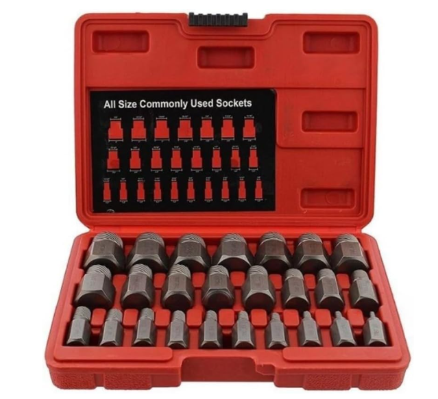 🔧🔥 SET IZVLAKAČA VIJAKA I MATICA – 25 KOM | HEAVY DUTY 🔥🔧