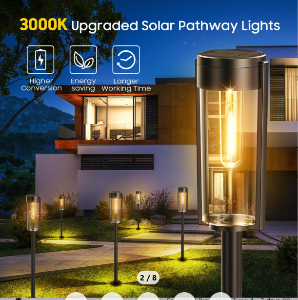 🌞 Y246 SOLARNE BAŠTENSKE LAMPE – SET 4 KOM | VINTAGE IZGLED, MODERNA SNAGA 🌿