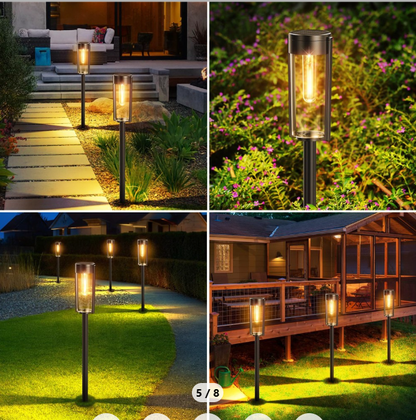 🌞 Y246 SOLARNE BAŠTENSKE LAMPE – SET 4 KOM | VINTAGE IZGLED, MODERNA SNAGA 🌿