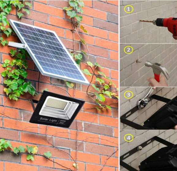 💡 40W SOLAR LED REFLEKTOR – 2500LM | MAKSIMALNA SNAGA BEZ STRUJE! ☀️