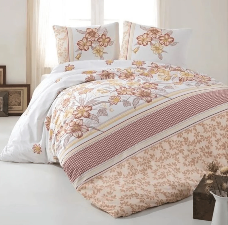 🔥 4-DIJELNA POSTELJINA DIVA – 100% PRIRODNI PAMUK 🔥