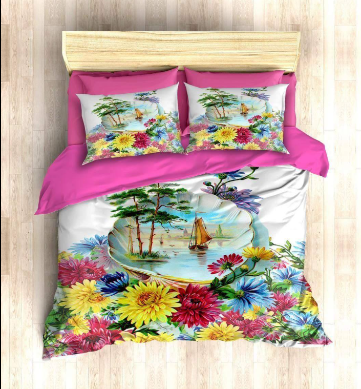 🔥 4-DIJELNA POSTELJINA DIVA – 100% PRIRODNI PAMUK 🔥