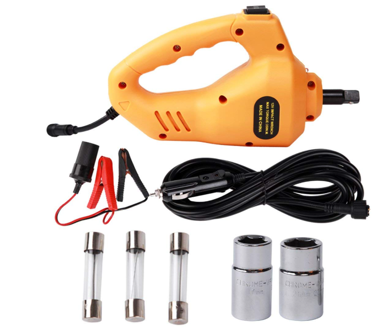 🔧🚗 VOLTZ ELEKTRIČNI UDARNI KLJUČ ZA TOČKOVE – 12V AUTO SET ZA BRZU ZAMJENU GUMA 🚗🔧