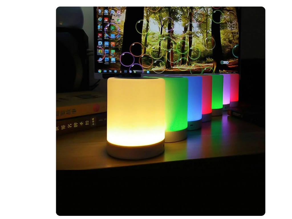 🔥 SMART TOUCH LED LAMPA + BLUETOOTH ZVUČNIK – MUZIKA I ROMANTIČNO SVJETLO U JEDNOM 🔥