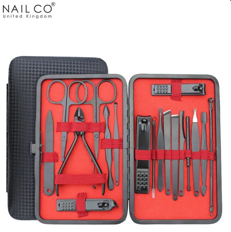 ✨ PROFESIONALNI SET ZA LIČNU HIGIJENU – 18u1 MANIKIR & PEDIKIR SET ✨