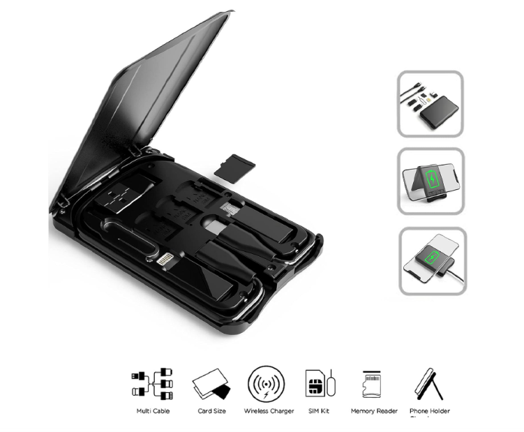 🔋 6u1 MULTIFUNKCIONALNA DATA CABLE BOX SA BEŽIČNIM PUNJENJEM 🔋