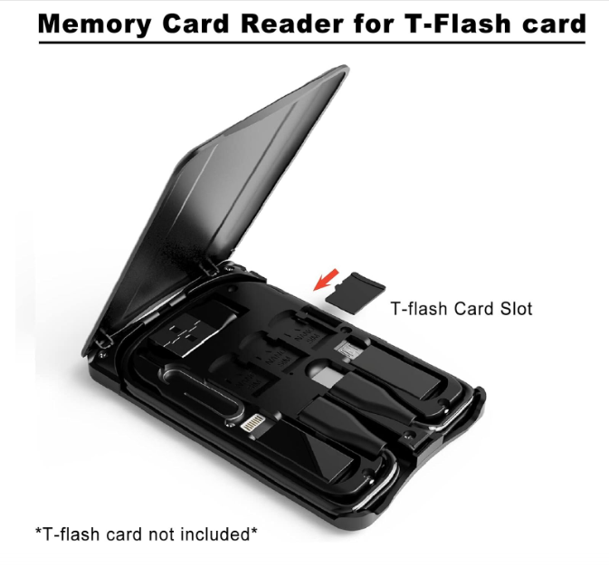 🔋 6u1 MULTIFUNKCIONALNA DATA CABLE BOX SA BEŽIČNIM PUNJENJEM 🔋