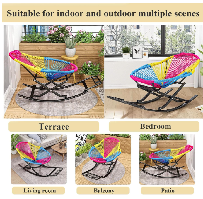 🪑 LUKSUZNA RATAN LJULJAJUĆA LEŽALJKA – KOMFOR I ELEGANCIJA ZA VAŠ DOM I DVORIŠTE 🪑