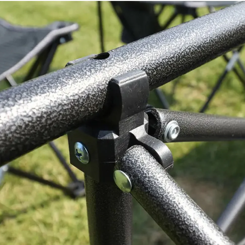 🏕 SKLOPIVI KAMP STO OD KARBONSKOG ČELIKA – IDEALAN ZA KAMP, PIKNIK I ROŠTILJ 🏕