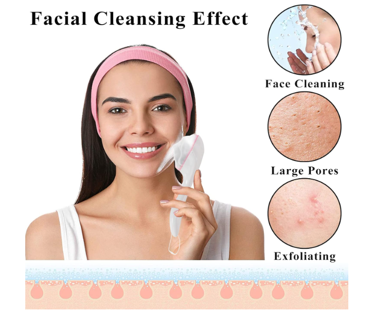 ✨ Piyl Facial Cleansing Brush – Silikonska četka za dubinsko čišćenje lica (2 kom)