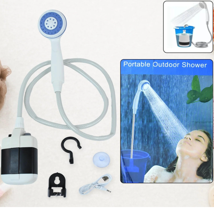 🚿 Portable Outdoor Shower Kit – Prenosivi tuš za kampovanje i putovanja