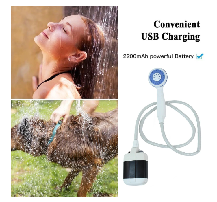 🚿 Portable Outdoor Shower Kit – Prenosivi tuš za kampovanje i putovanja