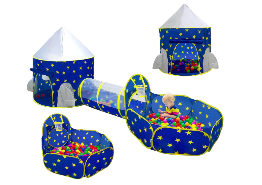 🚀✨ 3u1 DJEČIJI ŠATOR – SVEMIRSKA AVANTURA ZA NAJMLAĐE ✨🚀