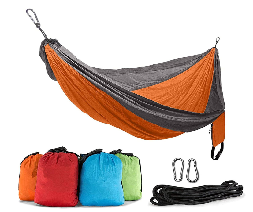 🌴 DOUBLE CAMPING HAMMOCK – NOSIVOST 300KG, SAVRŠEN ZA RELAKSACIJU BILO GDJE! 🏕️🔥