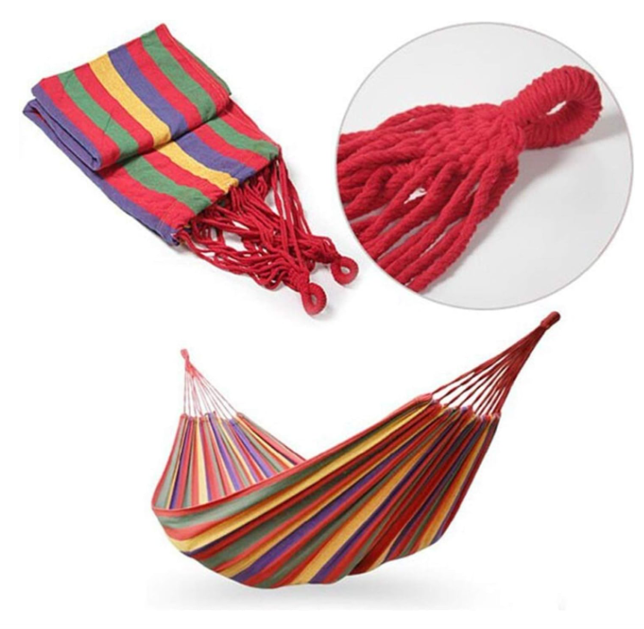 🌴 SPORTS CANVAS HAMMOCK – ČVRSTA, UDOBNA I SPREMNA ZA SVAKI ODMOR! 🏕️🔥