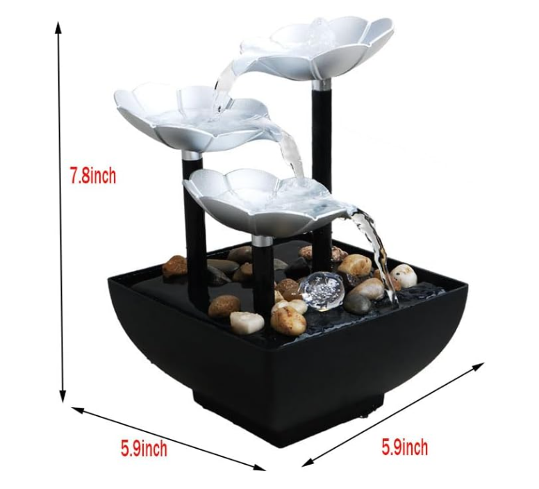 💧✨ ELEGANTNA LED STONA FONTANA – ZEN RELAKSACIJA U SVAKOM PROSTORU! 🧘🌿