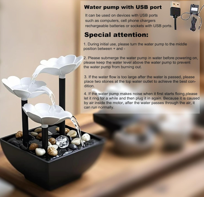 💧✨ ELEGANTNA LED STONA FONTANA – ZEN RELAKSACIJA U SVAKOM PROSTORU! 🧘🌿