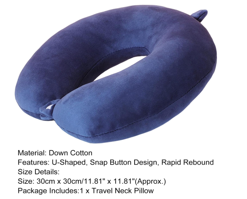 😴✈️ MEMORY FOAM PUTNI JASTUK – MAKSIMALNA PODRŠKA ZA VRAT! 🧸💤