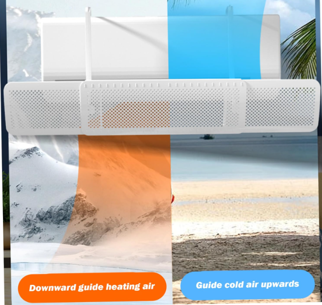 ❄️🌬️ AC DEFLEKTOR ZA KLIMU – KONTROLA ZRAKA I MAKSIMALNA UDOBNOST! 🔥