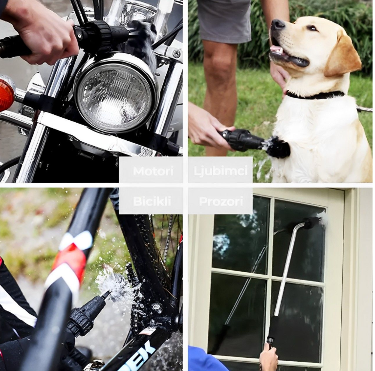 Rotirajuća Četka za Pranje Auta – Priključak na Crijevo