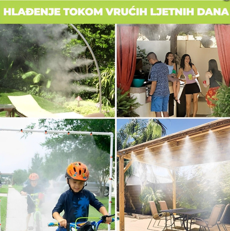 Prskalica – Vodena Magla za Terasu, Balkon i Dvorište