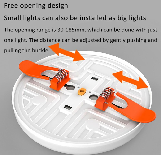 💡✨ UGRADBENI LED PANEL 36W – FRAMELESS HONEYCOMB DIZAJN | MODERNO + JAKO!