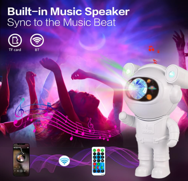 🚀🌌 ASTRONAUT GALAXY PROJEKTOR – SVEMIR U TVOJOJ SOBI!