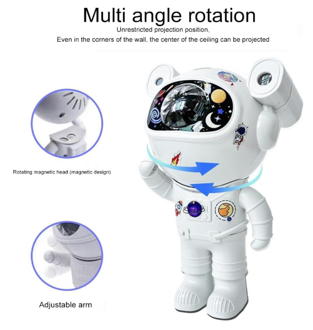 🚀🌌 ASTRONAUT GALAXY PROJEKTOR – SVEMIR U TVOJOJ SOBI!