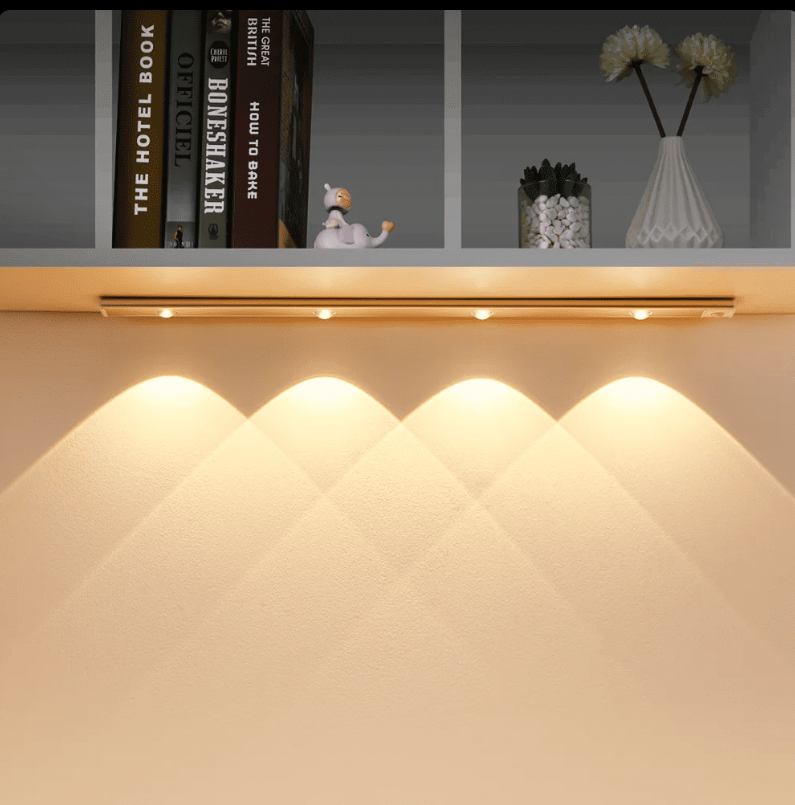 💡✨ LED NIGHT LAMPA 40cm I 30 cm  – SENZOR POKRETA + USB PUNJIVA!