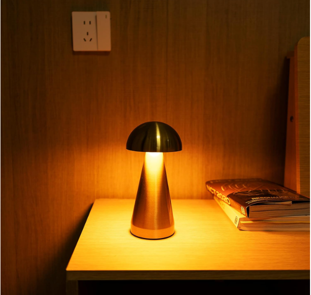 🍄✨ MUSHROOM LED LAMPA – BEŽIČNA ELEGANCIJA + TOUCH KONTROLA!
