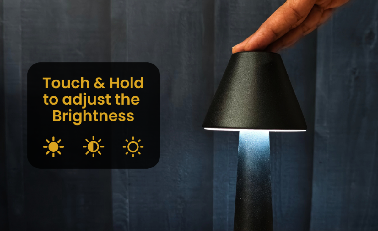 🔺✨ CHRONOS PYRAMID LED LAMPA – BEŽIČNI LUKSUZ + TOUCH KONTROLA!