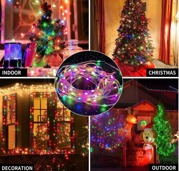 🌈 LED TRAKA 10M (LA211) – MUZIKA + USB + MULTICOLOR 🌈