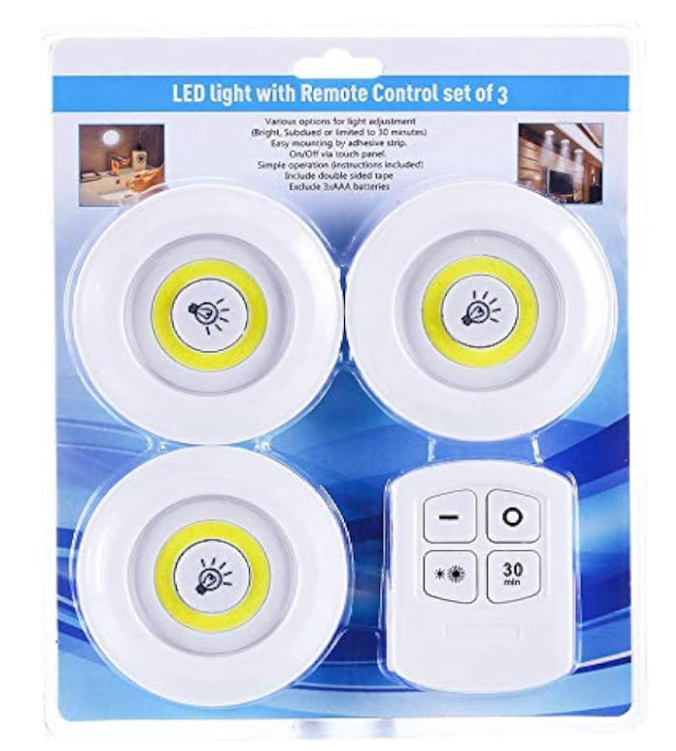💡 MINI LED LAMPICE SA DALJINSKIM – SET 3 KOM 💡
