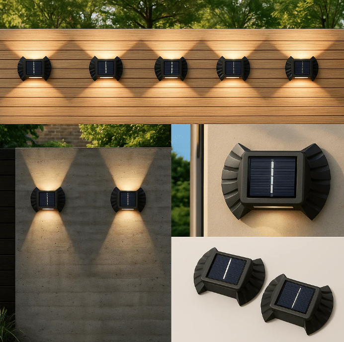 🌟 SET 4 SOLARNE LAMPE – TOPLO ILI RGB SVJETLO 🌈