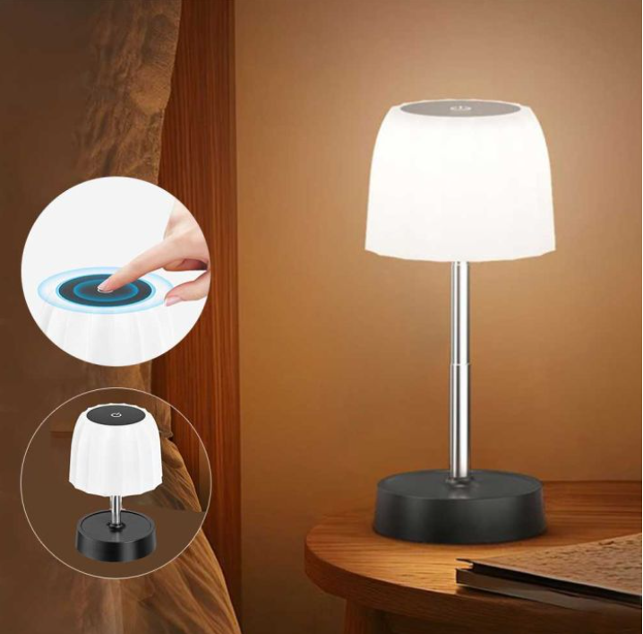 💡 BEŽIČNA LED STONA LAMPA – PUNJIVA + TOUCH + DIMMABLE 🔋