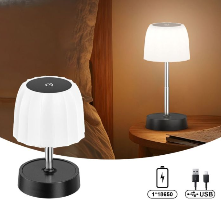 💡 BEŽIČNA LED STONA LAMPA – PUNJIVA + TOUCH + DIMMABLE 🔋