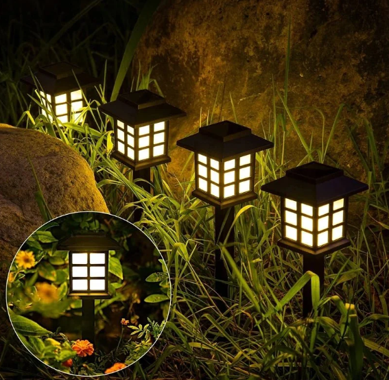 🔥 SOLARNE LED LAMPE ZA VRT (SET 6 KOM) – BESPLATNA RASVJETA KOJA PRAVI ATMOSFERU! 🔥